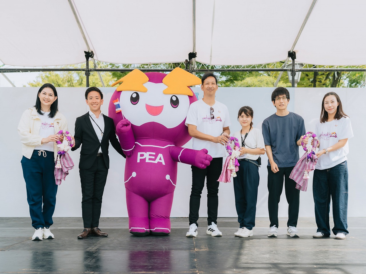 タイの地方電力庁公式マスコット「Watt-D」が日本のマスコットイベント